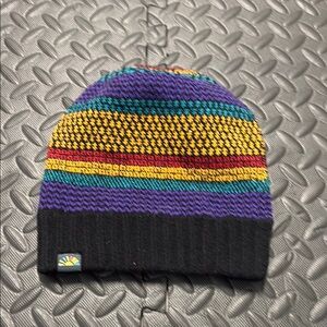 Solmate Colorful Striped Beanie